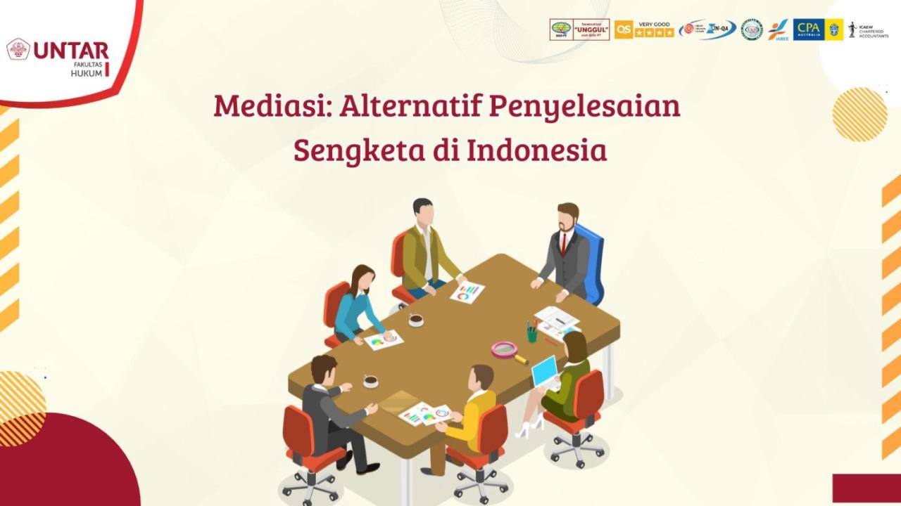 Apa Itu Mediasi Dalam Penyelesaian Sengketa Hukum