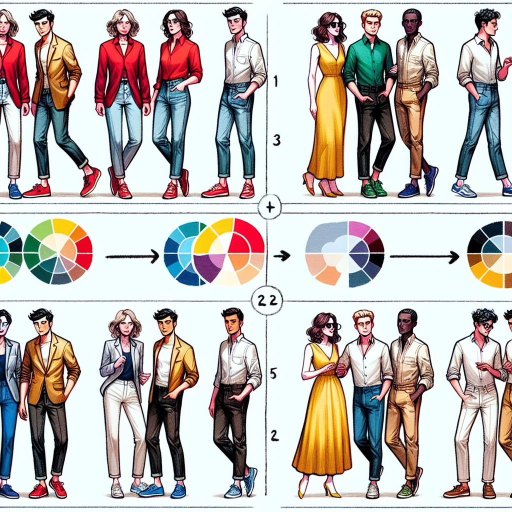 Cara Memadukan Warna Dalam Outfit Sehari-Hari